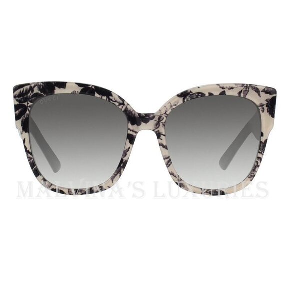 GUCCI SUNGLASSES GG 0059S HERBARIUM LOGO FELINE HEAD SQUARE main image 4